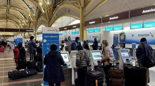 ارتفاع عدد المسافرين بمطارات أميركا لأعلى مستوى منذ 2020