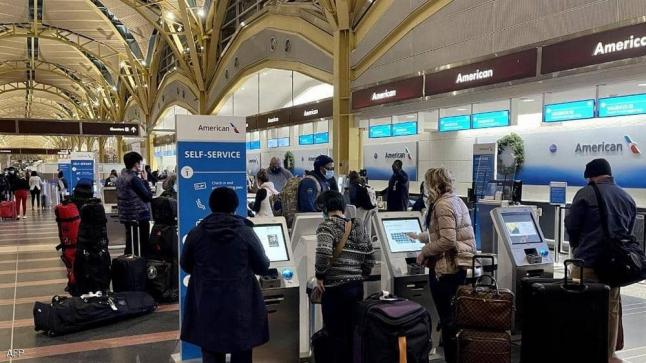 ارتفاع عدد المسافرين بمطارات أميركا لأعلى مستوى منذ 2020