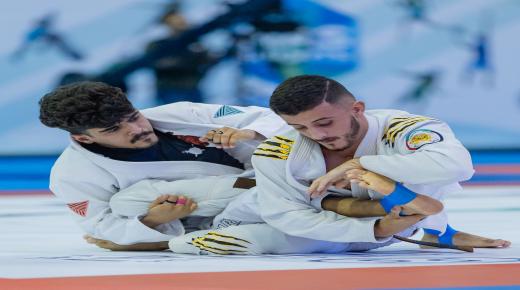 إقبال كبير على المشاركة في منافسات الجوجيتسو ببطولة ند الشبا