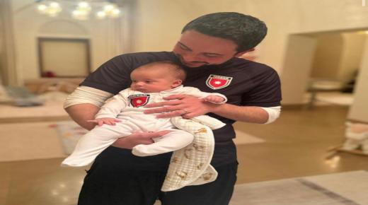 ولي العهد يحتفل بعيد ميلاد الأميرة إيمان الأول