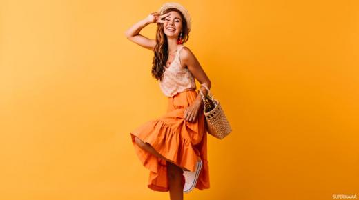 البرتقالي والأزرق هما اللونين اللذين لن نملّ من ارتدائهما معاً هذا الصيف