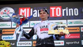 ” الإمارات للدراجات” يحقق إنجازا تاريخيا في سباق ميلانو تورينو