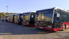 تشغيل تجريبي لمسار الحافلات الكهربائية ضمن الباص السريع