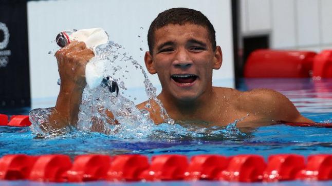 التونسي حفناوي يفوز بذهبية 400 متر حرة
