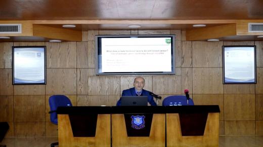 العلوم الطبية في عمان الاهلية  تستضيف أ.د. مأمون أهرام