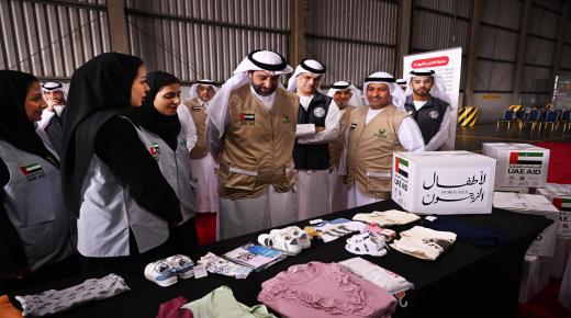 ضمن “الفارس الشهم 3”.. “الشارقة الخيرية” و”القلب الكبير” ترسلان طائرة مساعدات إلى غزة