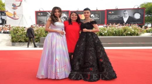 المخرجة هيفاء منصور الحاصلة على جائزة الاسد الذهبي