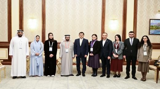 “الوطني الاتحادي” يبحث التعاون البرلماني مع برلماني أرمينيا واليابان في طشقند