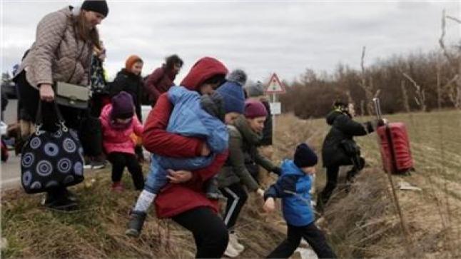 لاجئين اوكرانيا في بولندا