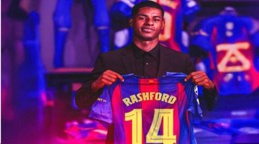 برشلونة يسابق الزمن لتسجيل راشفورد