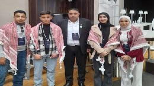 أطفال أردنيون يشاركون في برلمان الشارقة