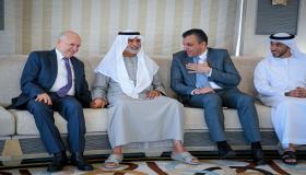 نهيان بن مبارك يستقبل وفداً من مجلس النواب الأردني في أبوظبي