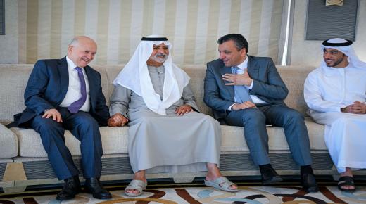 نهيان بن مبارك يستقبل وفداً من مجلس النواب الأردني في أبوظبي