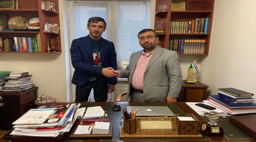 الدكتور عماد ابو الرُب يلتقي رئيس لجنة العلاقات الدولية في هيئة الاستثمار التابع لمكتب الرّئاسة