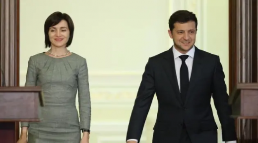 زيلينسكي ورئيسة مولدوفا يلتقيان غداً