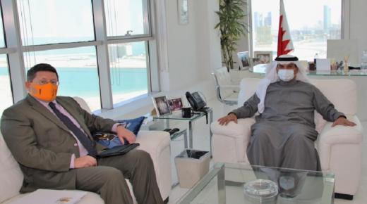 الدكتور محمد بن دينه يتلقى دعوة من نظيره الممثل الخاص لتغير المناخ البريطاني