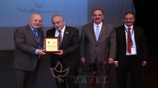 المؤتمر التاسع للبحث العلمي في الاردن يكرّم جامعة عمان الاهلية