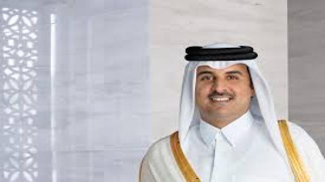 أمير قطر يتسلم رسالة خطية من ملك الأردن