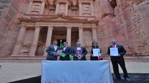 البريزات: توقيع اتفاقية بين البترا وتمثال المسيح الفادي