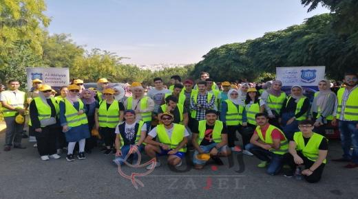 جامعة عمان الأهلية تشارك في ماراثون “معاً .. ضد الفقر والجوع”