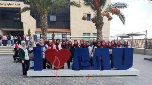 جولة لطالبات أكاديمية جسور المعرفة في جامعة عمان الأهلية