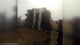 حادث سير كبير بمصر.. عشرات الإصابات على طريق العين السخنة