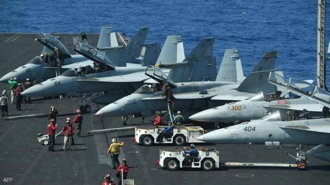 حاملتا طائرات أميركيتان تجريان تدريبات في بحر الصين الجنوبي