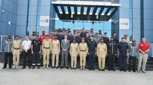 ختام الدورة التدريبية بين شرطة دبي والبحرية الملكية البريطانية