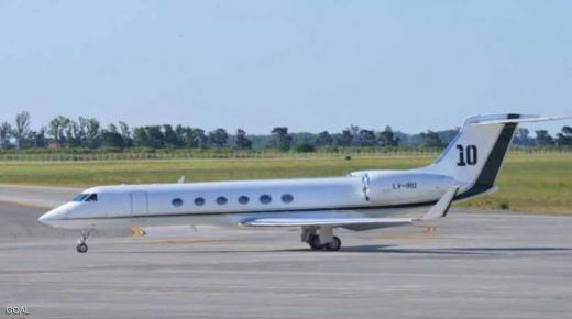 رئيس دولة يستأجر طائرة ميسي الخاصة