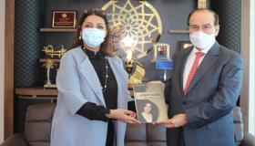 رئيس هيئة الطاقة المستدامة يستقبل سيدة الأعمال خلود القطان