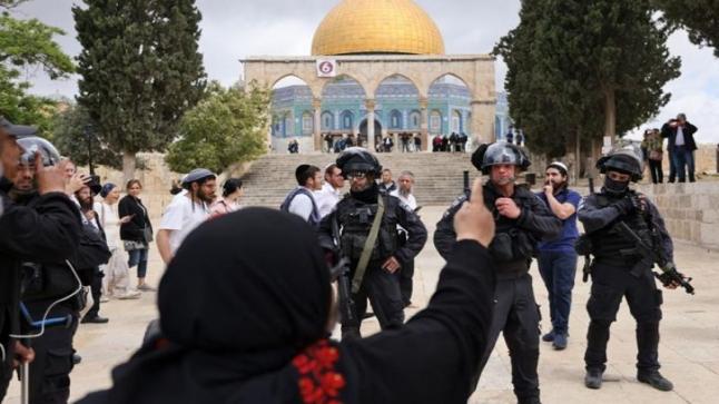 رفض الفلسطينيين السماح للاحتلال بأداء طقوس تلمودية بالأقصى