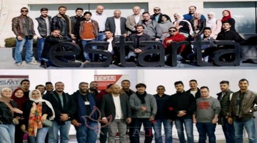 زيارة طلبة ” قسم الشبكات وامن المعلومات” بجامعة عمان الاهلية لشركتي Estarta و SM