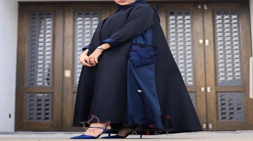 عبايات أنيقة بدرجات ألوان شتوية دافئة