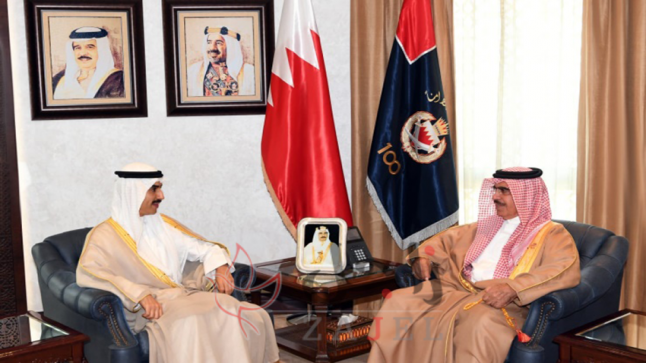 وزير الداخلية يستقبل السفير الكويتي الجديد
