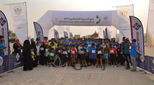 “الشارقة الرياضي” ينظم سباق جري الحمرية الشاطئي