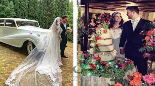 زفاف الكويتية شهد الحوال من إيطالي قرر إشهار إسلامه بسببها