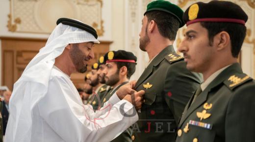 محمد بن زايد: فخورون بأبناء الوطن وحماته المخلصين