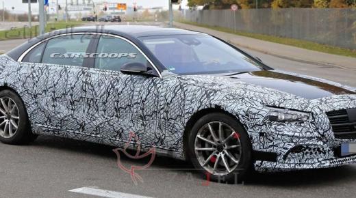 مرسيدس S-Class 2020 في صور تجسسية وتفاصيل جديدة