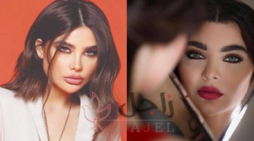 قمر تنشر صوراً  لأنجي خوري وتكشف أنها مصابة بالإيدز