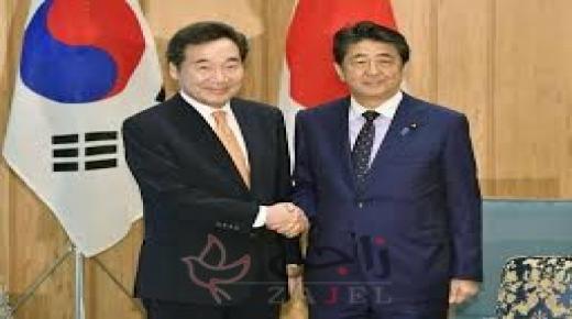 رئيس وزراء اليابان يدعو كوريا الجنوبية للوفاء بوعودها