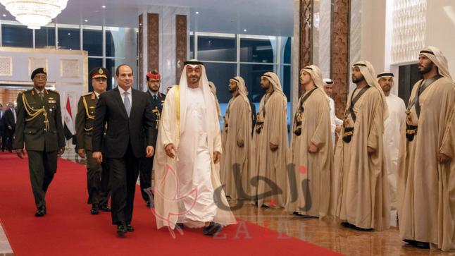 محمد بن زايد: علاقات الإمارات ومصر استراتيجية.. ولدينا إرادة مشتركة لتعزيزها