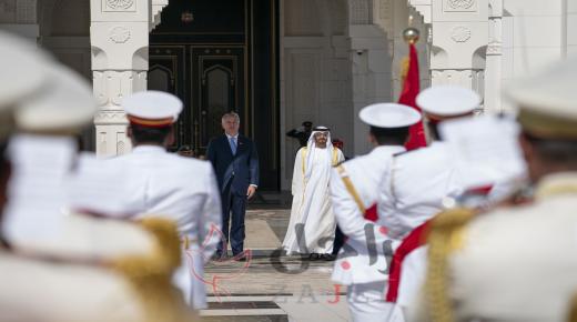 محمد بن زايد يستقبل رئيس مونتينيغرو