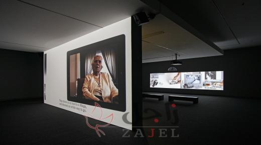 معرض “أكرم الزعتري في مقابل التصوير” في ساحة المريجة بالشارقة