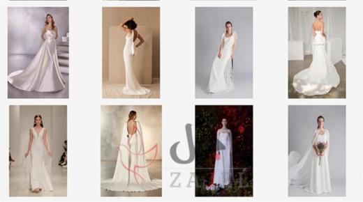 اتجاهات موضة فساتين الزفاف للعام الجديد 2020