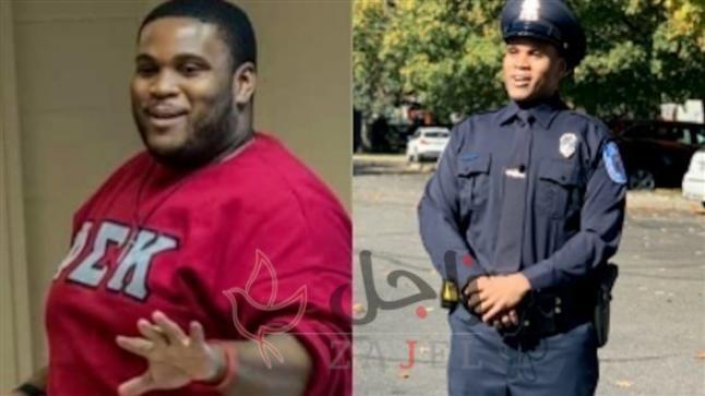 يخسر 80 كيلو من وزنه ليصبح شرطياً