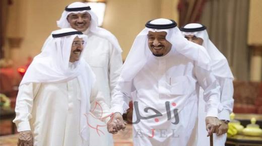 رسالة من الملك سلمان إلى أمير الكويت