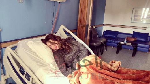 أعلنت الفنانة الأردنية حسناء سيف عن اصابتها بورم بالرقية