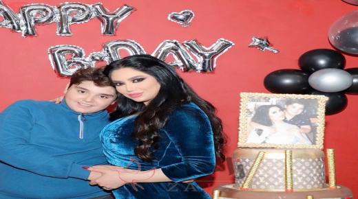 رنا أبيض تحتفل بعيد ميلاد نجلها الوحيد