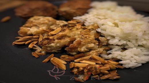 زهرة بالطحينة