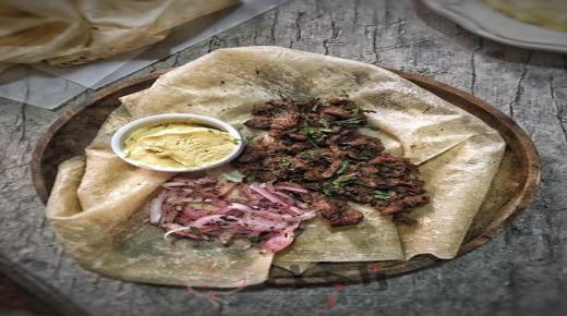 شاورما اللحم